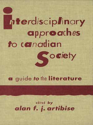 cover image of Interdisciplinary Approaches to Canadian Society